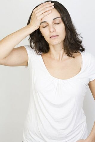 emakume baten anemia parasitoen presentzia sintoma da